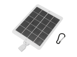 Carregador de painel solar mini 3W 5V portátil de alta eficiência para ciclismo hiking camping S/MARCA