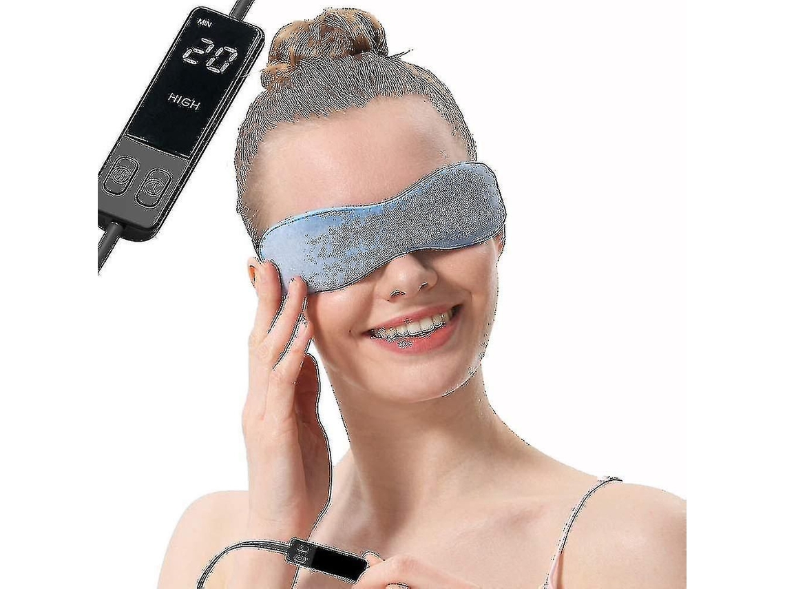 Máscara Térmica Para Olhos Com Linhaça, Tratamento De Terçol E Blefarite