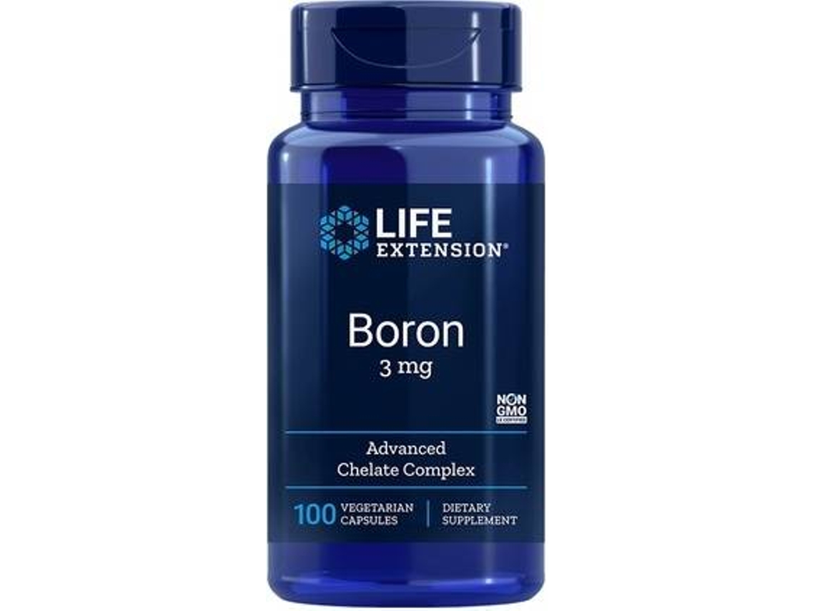 Suplemento Alimentar LIFE EXTENSION Boro (100 cápsulas vegetais)