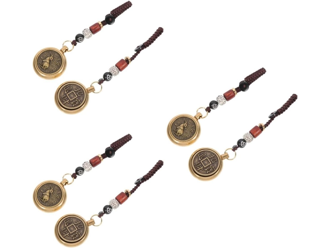 Conjunto Com 6 Chaveiros Decorativos, Para Decoração E Lembranças