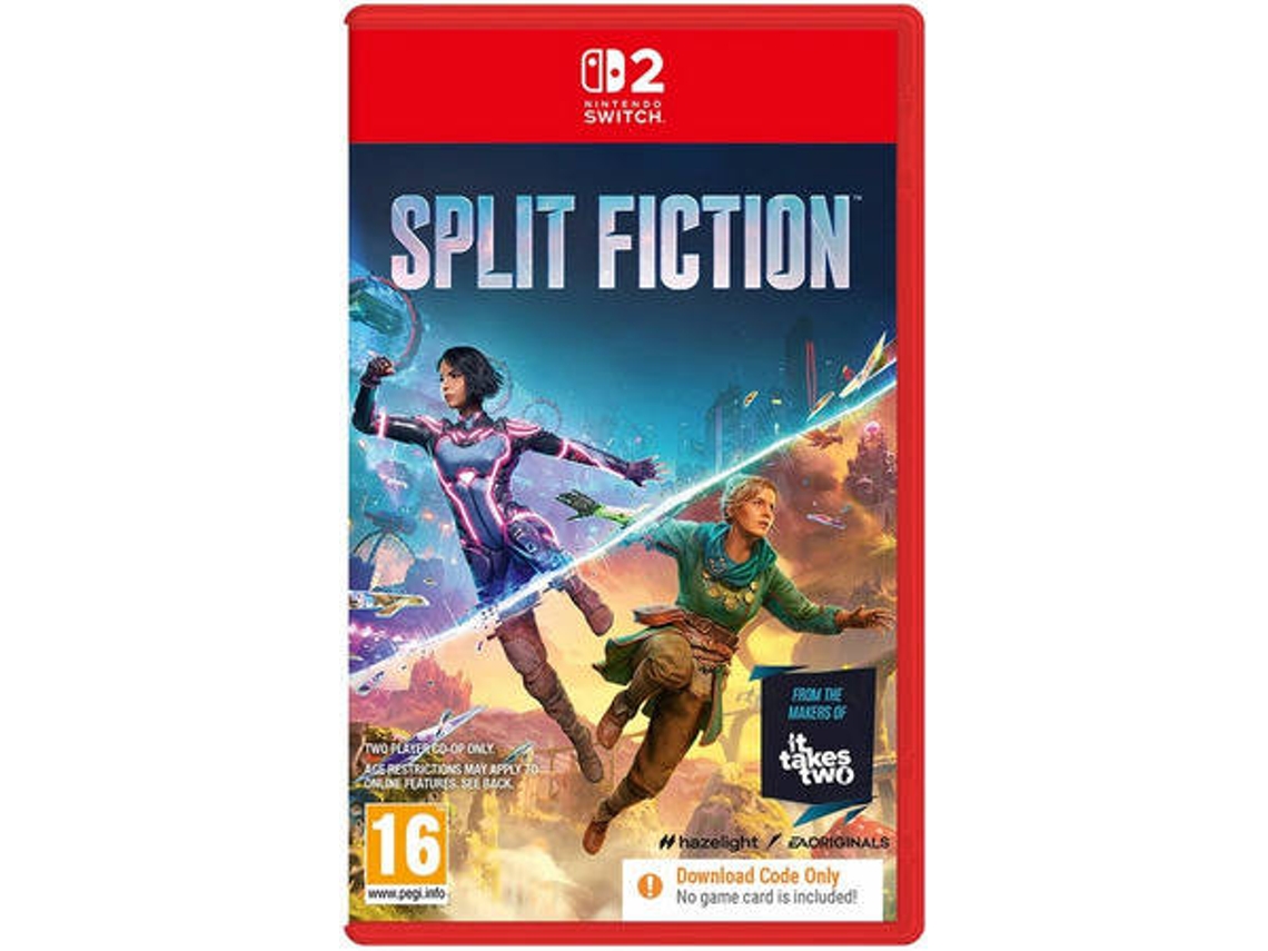 Jogo Nintendo Switch2 Split Fiction (Código de Descarga na Caixa)