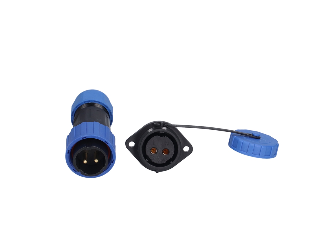 Conector Elétrico À Prova D'água Avião 250v 2 Pinos
