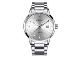 Reloj Automático Ochstin Acero Para Hombre Blanco Plata