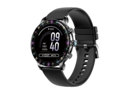 Smartwatches YEMAESRE Y55 Tela Hd de 1 39 Polegadas Ip67 À Prova D'Água para Iphone e Android Preto