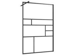 Divisória De Chuveiro Vidaxl Transparente Vidro (115x195cm)