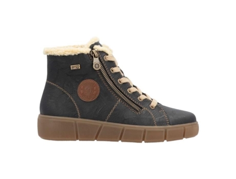 Botins de Homem REMONTE Aborrachado Preto (41)