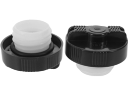 Conjunto De 2 Tampas Para Empilhadeira Com Tanque De Óleo Trava.