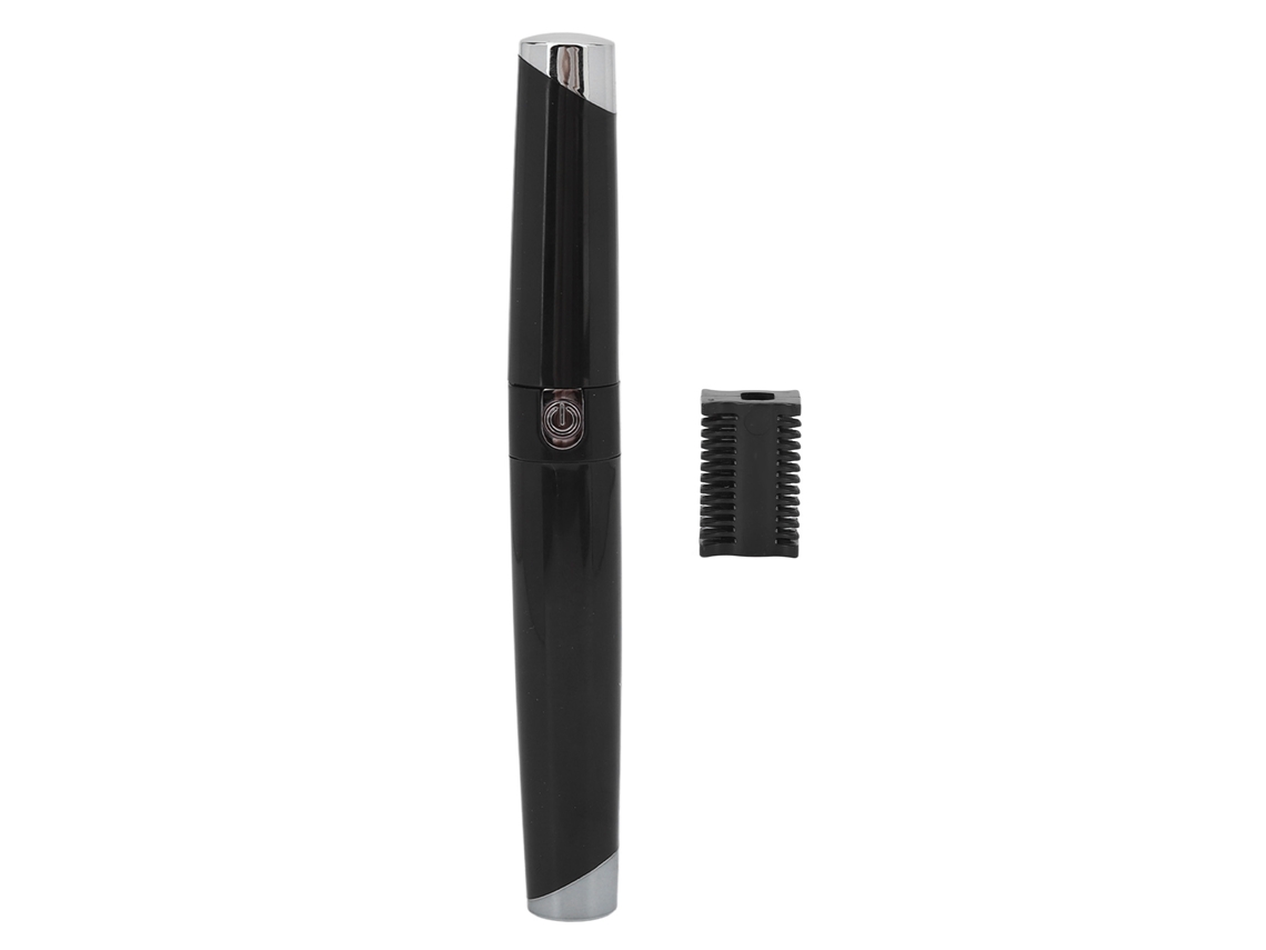 2026 depilador Eléctrico Recargable para Cejas Y Pelo Facial, Forma de Lápiz Labial, Trimmer Epilador Negro