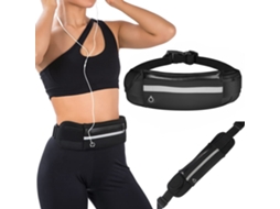 Bolsa de Cintura Espaçosa para Corrida, Ideal para Celular. BRILVIBERA