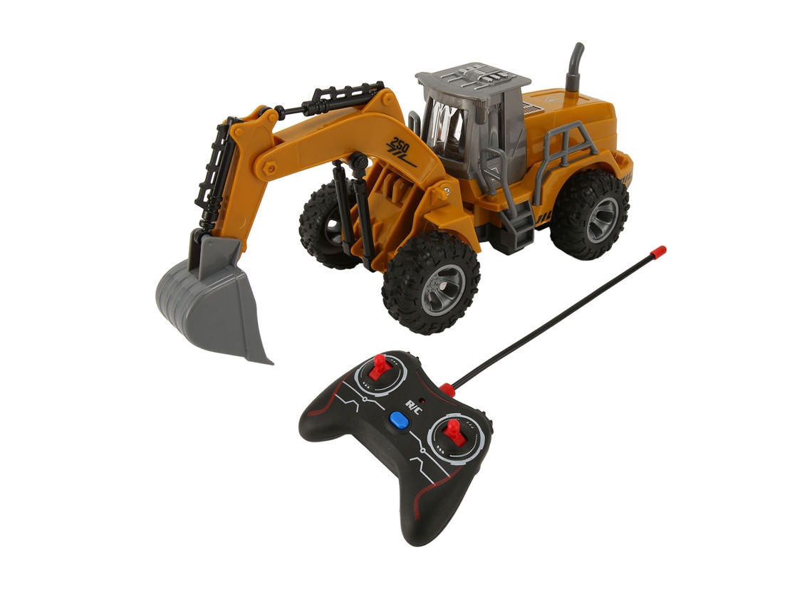 Ats brinquedo de Veículo de Engenharia com Controle Remoto para Crianças: Escavadora Elétrica de Engenharia Brinquedo