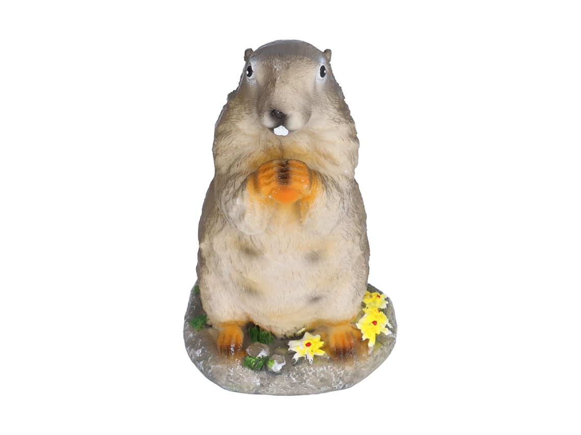 Ornamentos de Marmota S/MARCA em resina para jardim e bonsai
