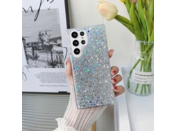 Capa De Celular Epóxi Tpu Com Lantejoulas Brilhantes Para Samsung Galaxy S22 Ultra 5g