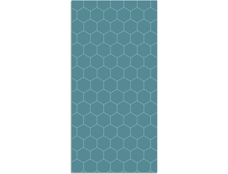 Tapete HOME & LIVING Mosaico de Hexágonos (Azul - 300x200 cm - Vinil)