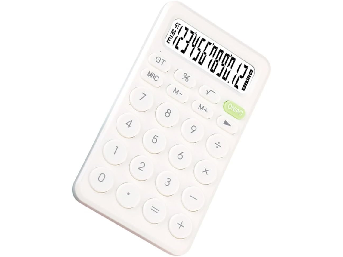 Calculadora Digital Portátil Para Estudantes, Ferramenta Básica De Cálculos Para Escritório E Escola Gokoco