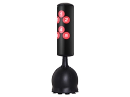 Saco De Boxe De Piso 165 Cm Laxiscreed Para Adultos E Crianças Com Base Reenchível