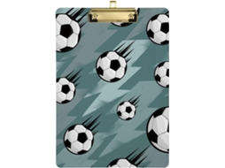 Prancheta Em Formato Bola De Futebol, Prancheta Transparente, Enfermeira Rígida
