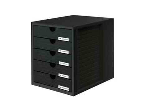 Gaveta de escritório BIELLA 21450-13 preta