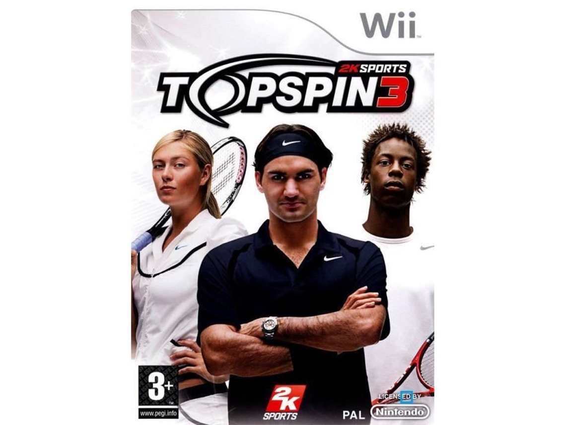 Jogo Top Spin 3 / Console Nintendo Wii
