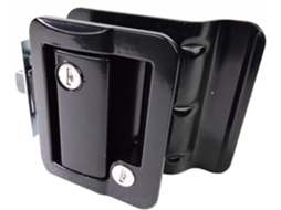 Fechadura De Porta Para Trailer Motorhome Em Liga Zinco Preta