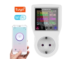 Monitoramento De Energia Do Soquete Inteligente Tuya Wifi Aquaforge