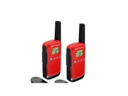 Rádio Comunicador Red T42, Alcance de 4 Km, 16 Canais, LCD AQUAFORGE