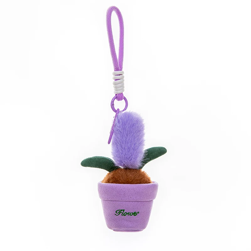 Elegante Pingente Árvore da Fortuna Oscilante Perfumada, Lindo Enfeite de Mesa MDUG (lavanda 12cm)