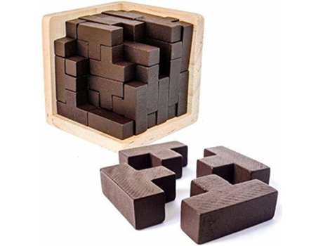 Jogo Didático  Genius Skills Builder T-Shape Pieces (Idade Mínima: 4)