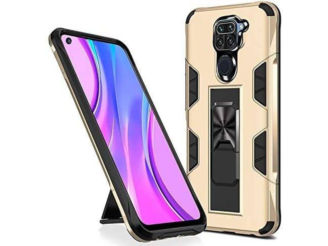 Capa Xiaomi Redmi Note 9 HONGWE. Robusta Dourado