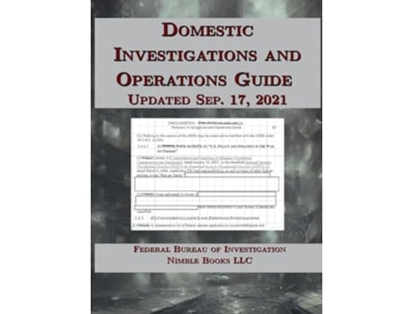 Livro Domestic Investigations and Operations Guide de Federal Bureau Of Investigation e Cincinnatus (Inglês - Capa Dura)