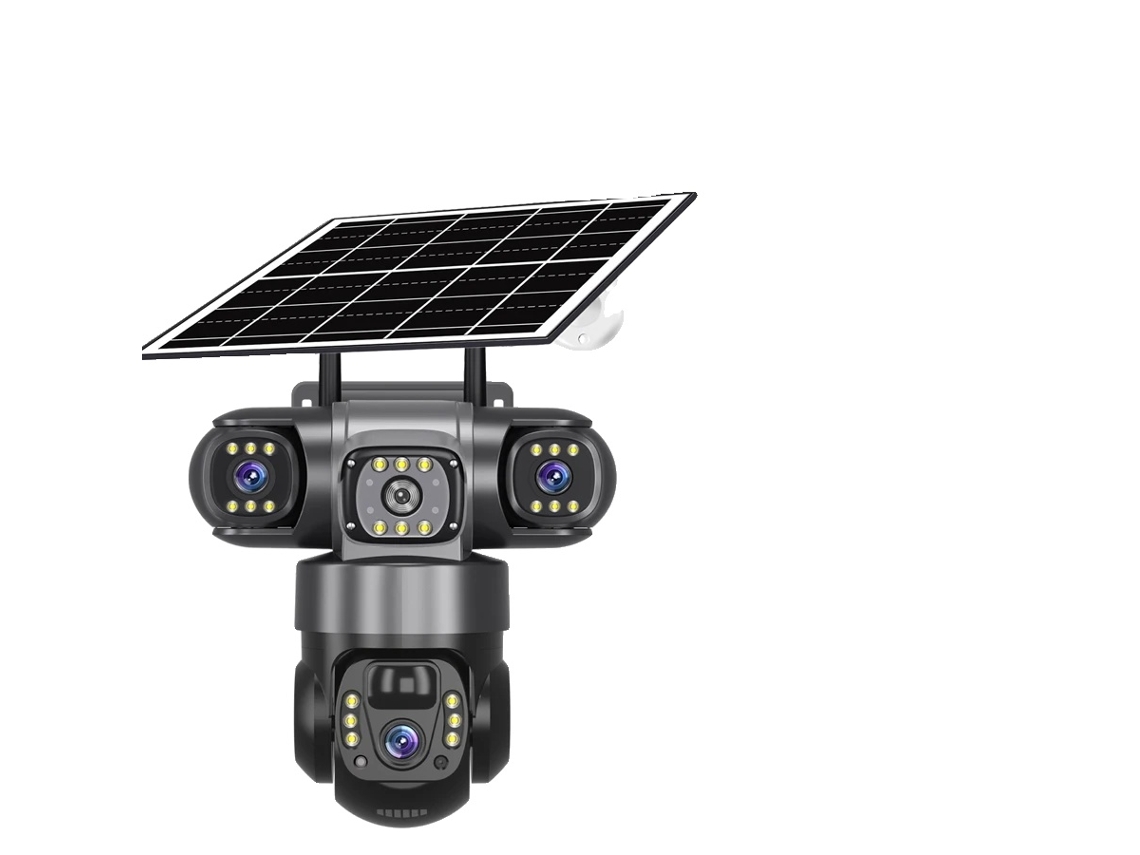 Câmera Solar Wifi, Resolução De 15mp, Capacidade De Visão Noturna, Câmera 4g Sem Cartão