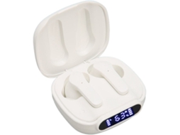 Auriculares de Tradução Bluetooth YIZHOOD L52 Cancelamento de Ruído 84 Idiomas Tradução Online In Ear Branco