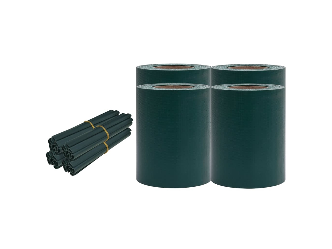Privacy Strip,  Privacy Strips Vidaxl Verde Pvc (140 X 0.19 M)