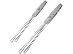 Bestonzon Conjunto De 2 Pinças Aço Inoxidável Para Churrasco E Refeições Ao Ar Livre