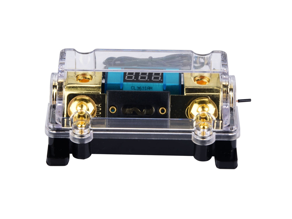 Laxiscreed Suporte De Fusível Para Circuito De Áudio Automotivo 24v 100a