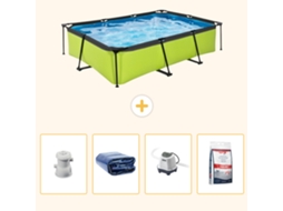 Exit-toys Piscina Exit Retangular - 300x200x65 Cm - 5-peças S329