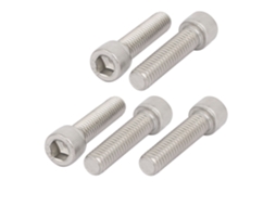Parafusos de Cabeça Sextavada Interna Aço Inoxidável 304 3/8'' 16 X 1 1/2'' com Tampas Sextavadas CHABERLU