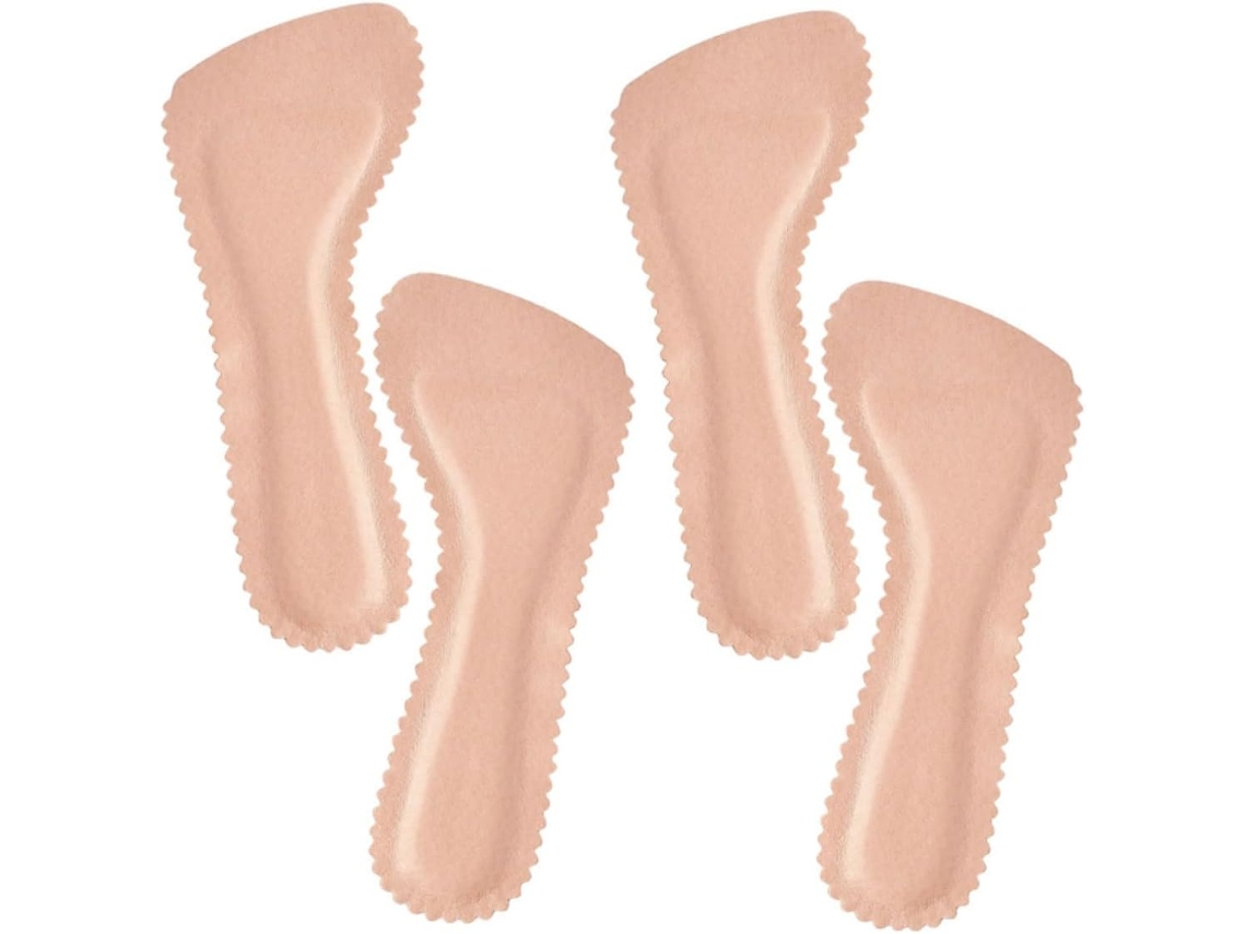 2 Pares De Palmilhas Gel Para Sandálias Femininas, Antiderrapantes Para Salto Alto, Respiráveis E Autoadesivas Com