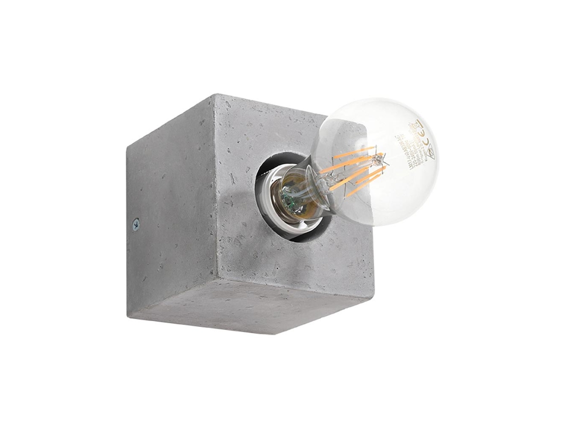 Aplique de Betão LEDBOX E27