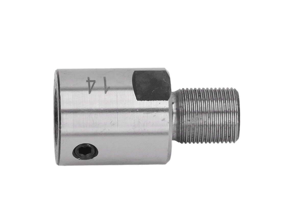 Varilla De Conexión M14 De Acero Inoxidable Adaptador De Conectado Chuck De Alta Precisión Para Carpintería