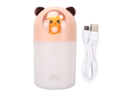 Umidificador Portátil 280ml Usb 2 Modos Rosa