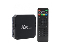 Box Smart Tv X96Mini Android 11 S905W2 Quad Core 2.4G 5.8G Wireless Wifi com Rc Black Us Plug 1G+8G