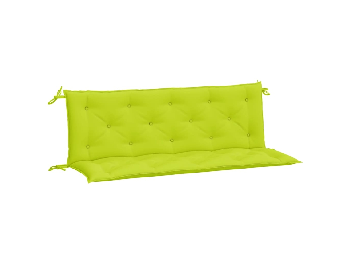 Garden Bench Cushion, Garden Bench Cushions Vidaxl Verde Tecido (150 X 50 X 7 Cm)