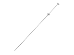Vara de Inseminação Universal em Aço Inox 304 para Gado, Compatível com 0,25ml e 0,5ml LAXISCREED