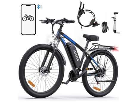 Bicicleta Eléctrica DUOTTS C29 750W 15Ah 55Km/H Con App + Travão a Óleo