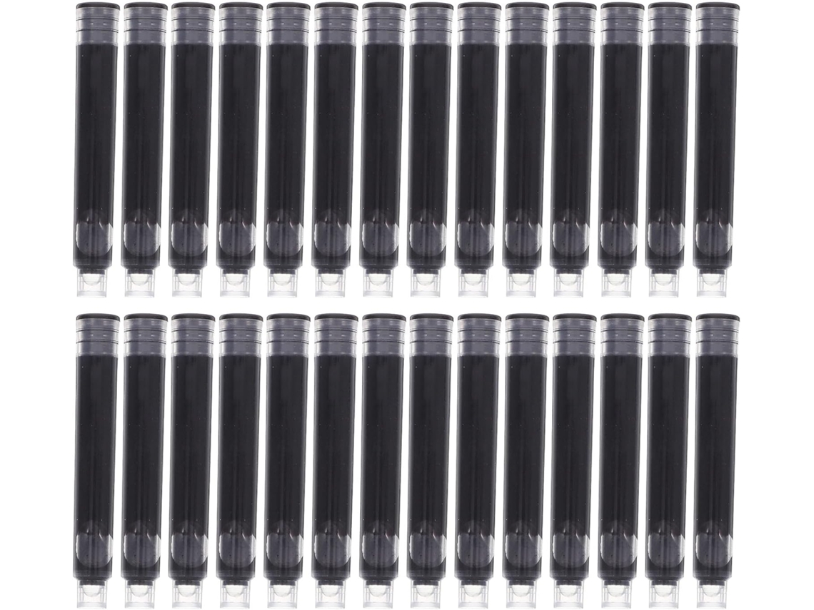 100 Caneta, para Material Escolar, Refis de Tinta Apagáveis para Canetas tinteiro CHABERLU