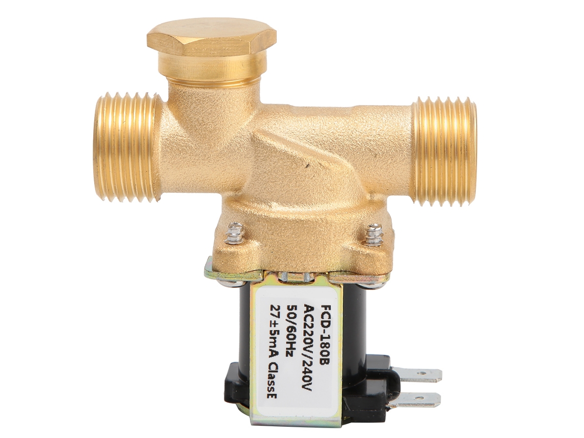 Válvula Elétrica Solenoide (para Máquina De Café, Fechada Normalmente)