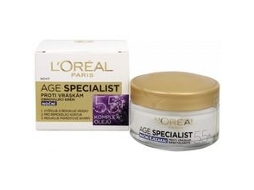 L´ORÉAL Night Wrinkle Cream Age 55+ Specialist 50Ml