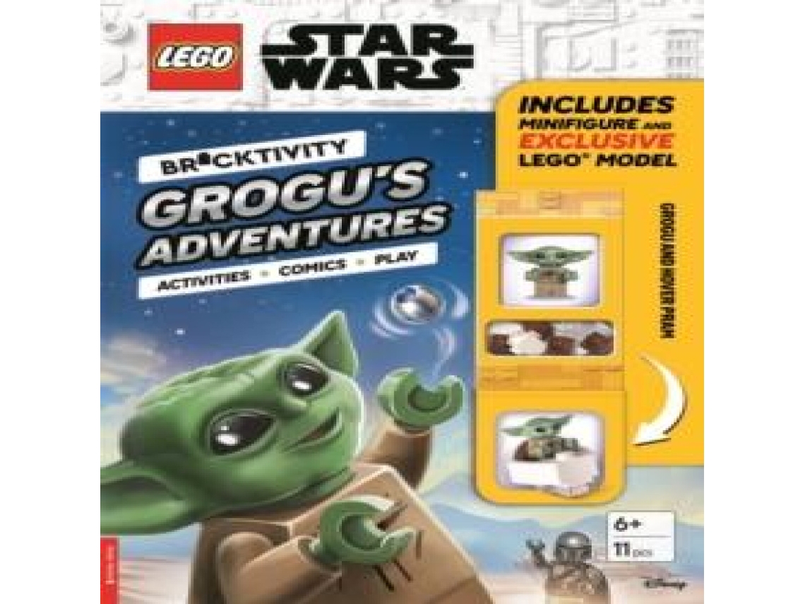 Livro LEGO Star Wars Grogus Adventure de Buster Books (Inglês)