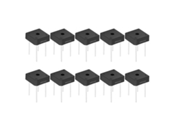 Conjunto de 5 Ponte Retificadora KBPC 1010 10A 1000V para Circuitos Eletrônicos e Industriais