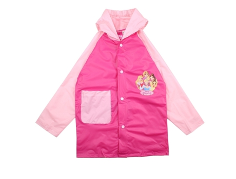 Impermeável de Criança PRINCESA PVC Rosa (XS)